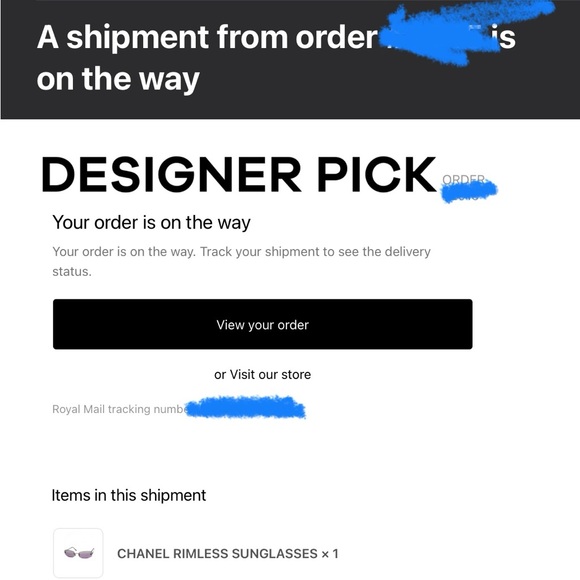 Chanel Rimless glasses-SOLD DEPOP - Picture 4 of 4